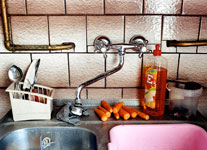 Carrots by the Sink